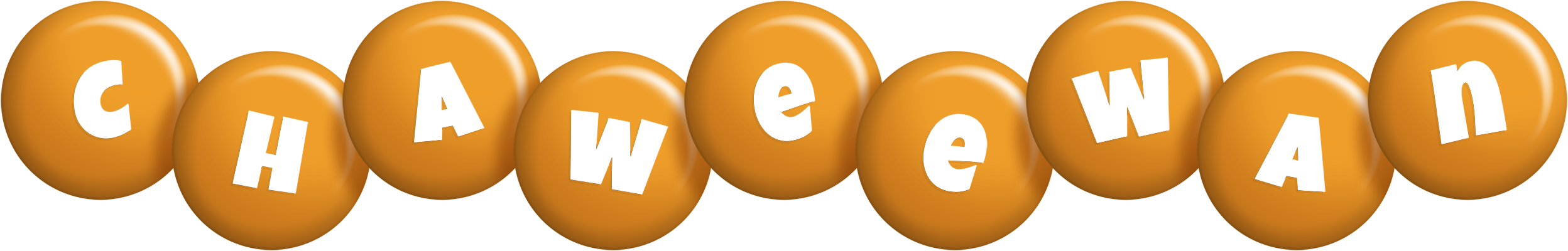 Chaweewan candy-orange logo