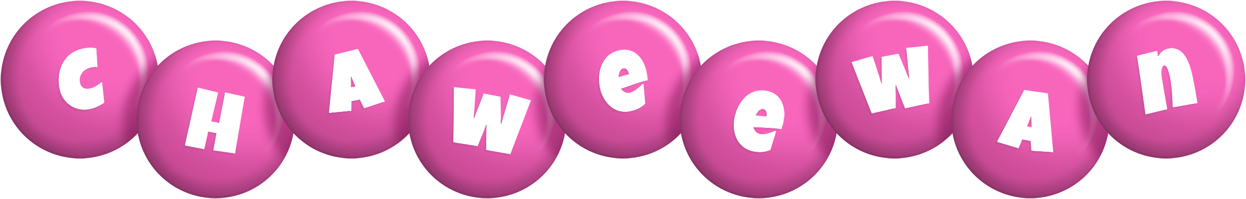 Chaweewan candy-pink logo