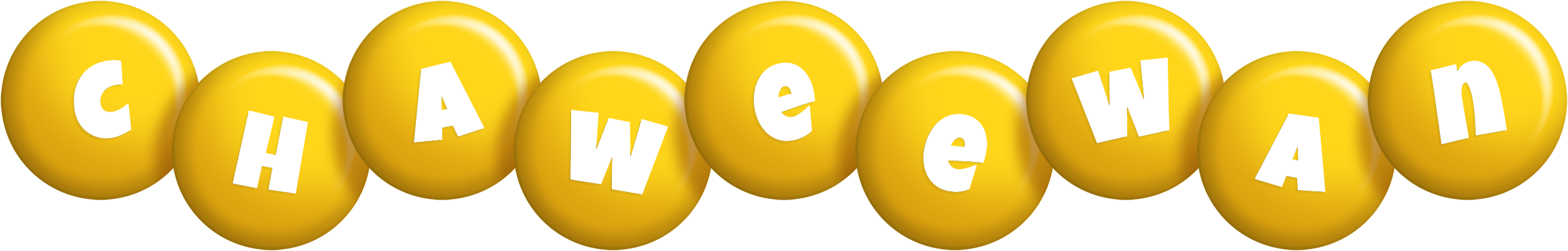 Chaweewan candy-yellow logo