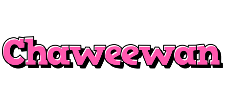 Chaweewan girlish logo