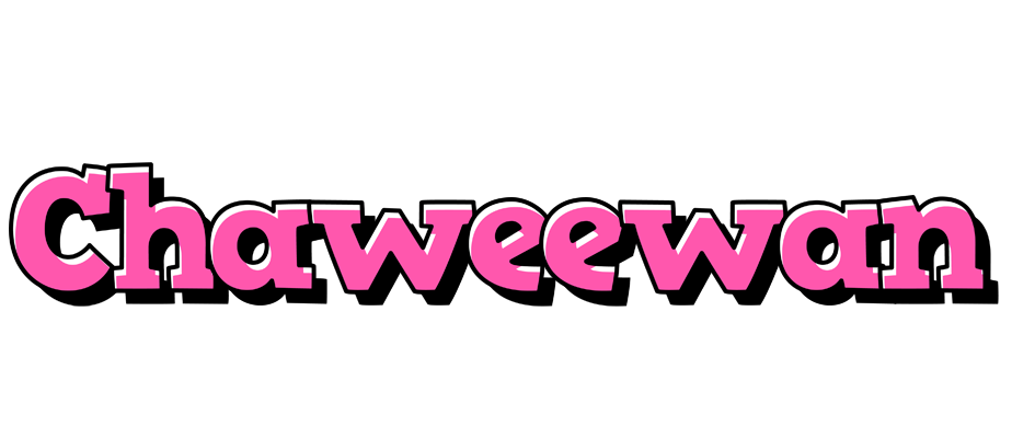 Chaweewan girlish logo