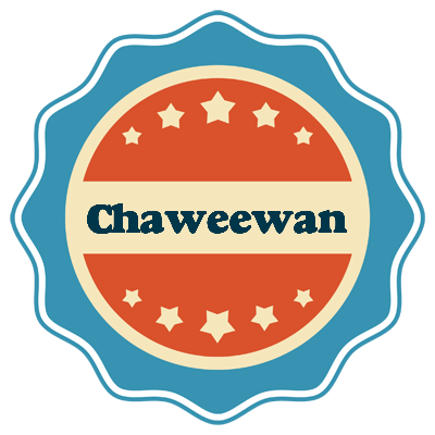 Chaweewan labels logo