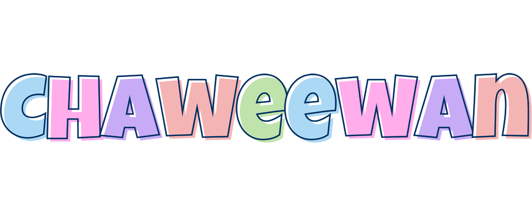 Chaweewan pastel logo