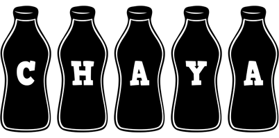 Chaya bottle logo