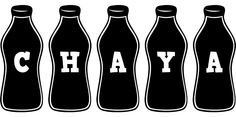 Chaya bottle logo