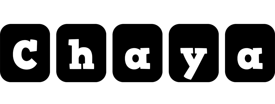 Chaya box logo