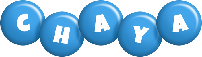 Chaya candy-blue logo