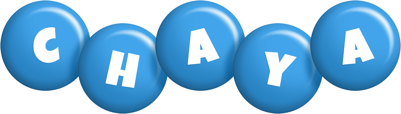 Chaya candy-blue logo
