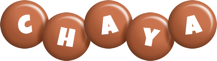 Chaya candy-brown logo
