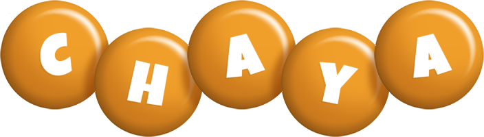 Chaya candy-orange logo