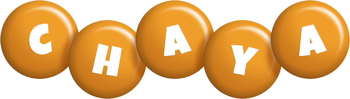Chaya candy-orange logo