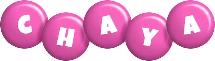 Chaya candy-pink logo