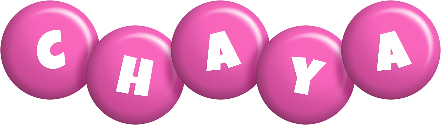Chaya candy-pink logo