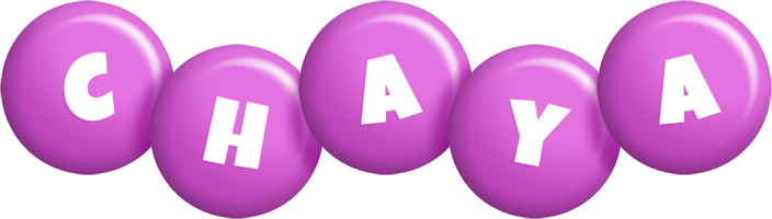 Chaya candy-purple logo
