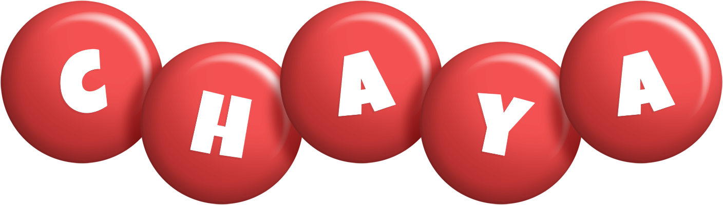 Chaya candy-red logo