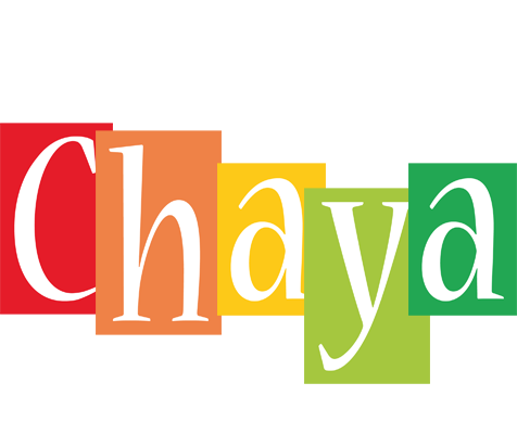 Chaya colors logo