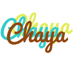 Chaya cupcake logo