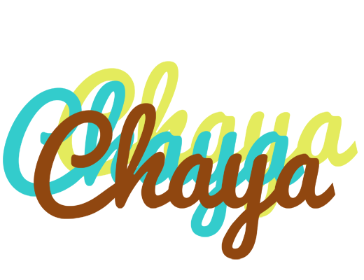 Chaya cupcake logo