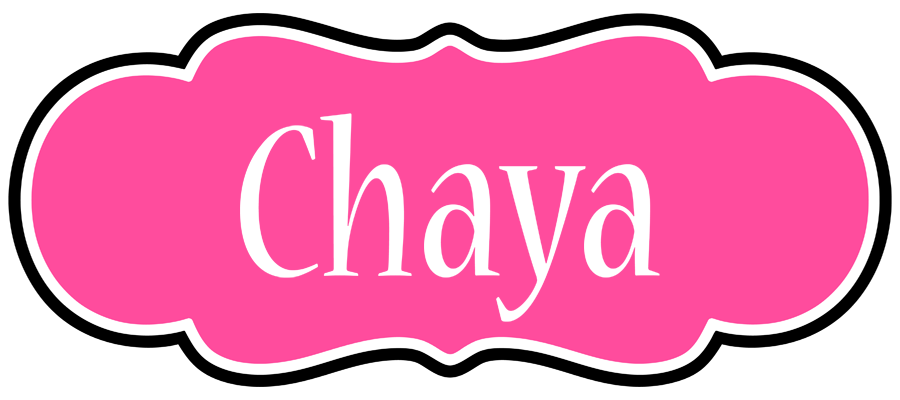 Chaya invitation logo