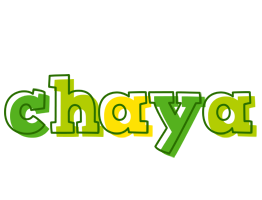 Chaya juice logo