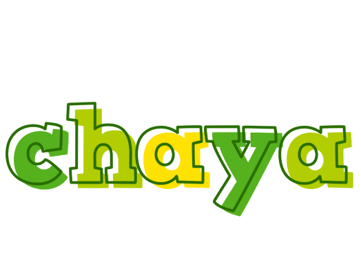 Chaya juice logo
