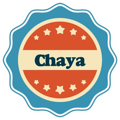 Chaya labels logo
