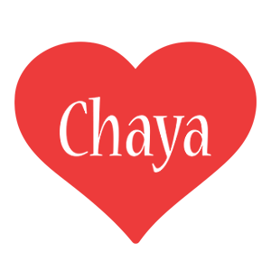 Chaya love logo