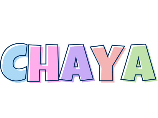 Chaya pastel logo