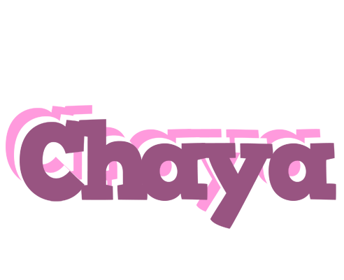 Chaya relaxing logo