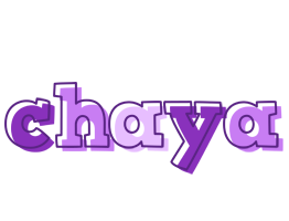 Chaya sensual logo