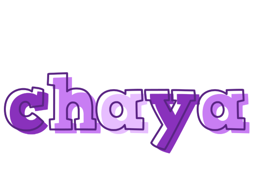 Chaya sensual logo