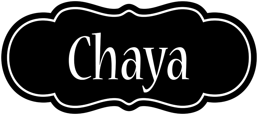 Chaya welcome logo
