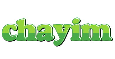 Chayim apple logo