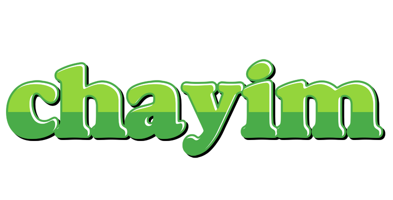 Chayim apple logo
