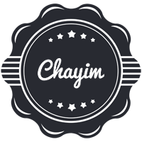 Chayim badge logo