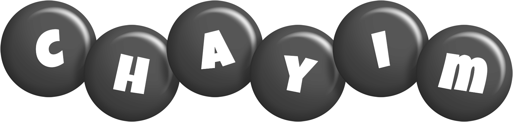 Chayim candy-black logo