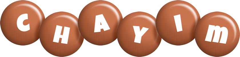 Chayim candy-brown logo