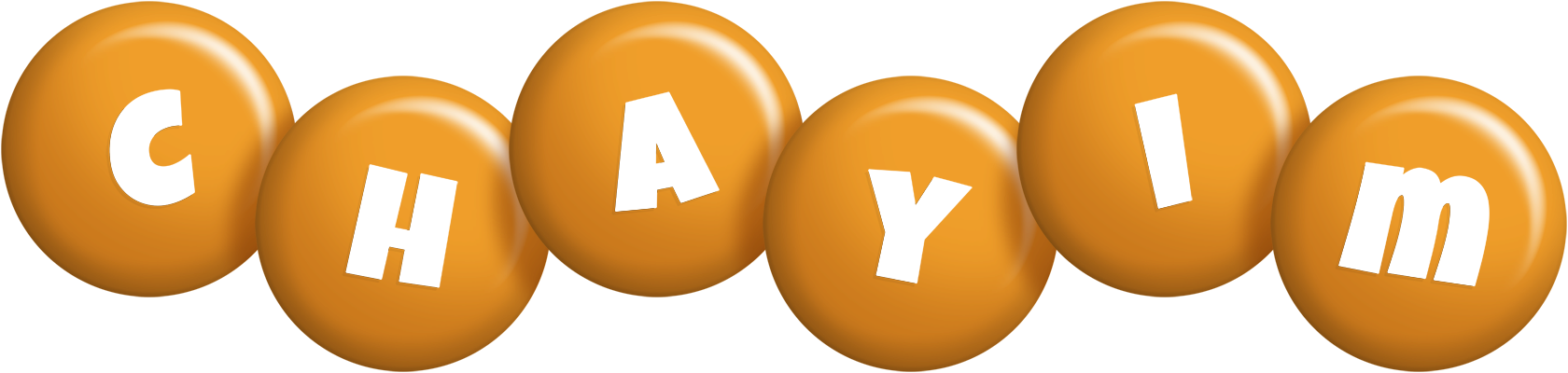 Chayim candy-orange logo