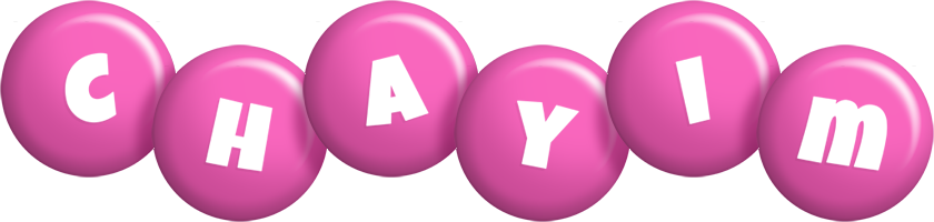 Chayim candy-pink logo