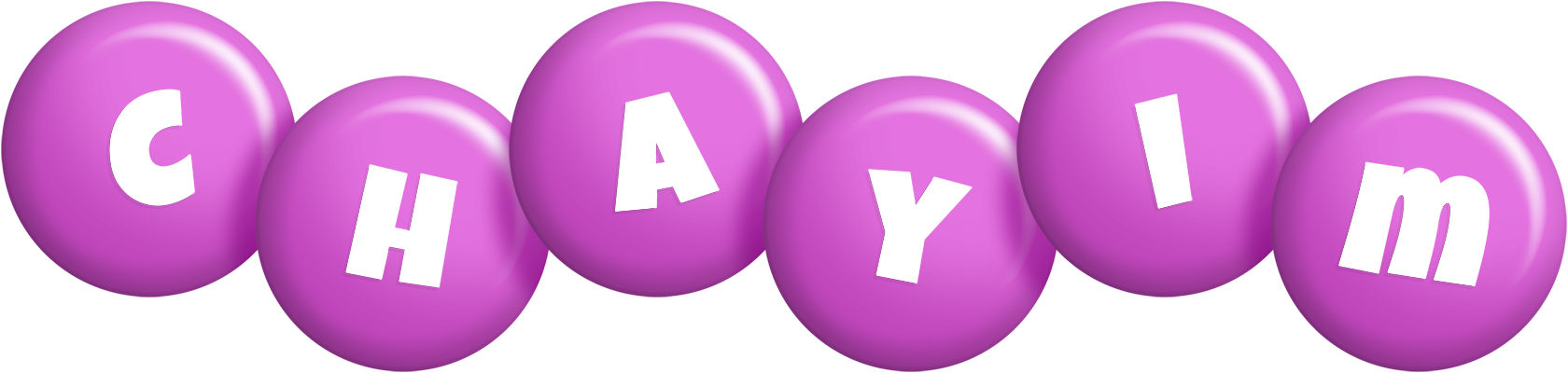 Chayim candy-purple logo