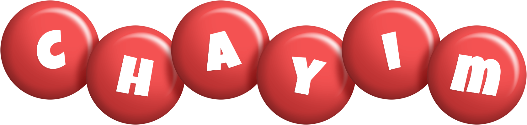 Chayim candy-red logo