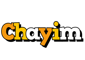 Chayim cartoon logo