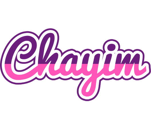 Chayim cheerful logo