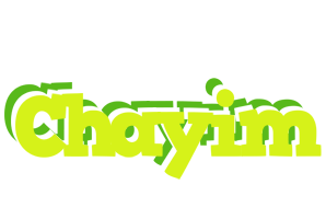 Chayim citrus logo