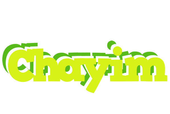 Chayim citrus logo