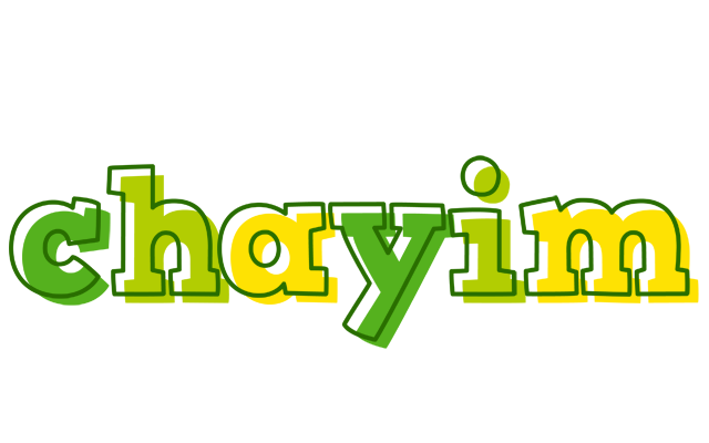 Chayim juice logo