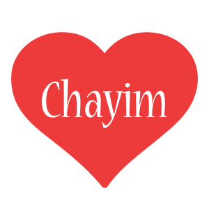 Chayim love logo