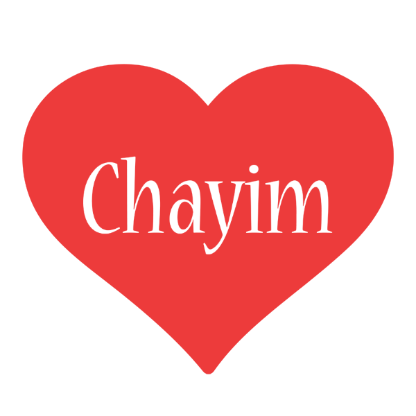 Chayim love logo