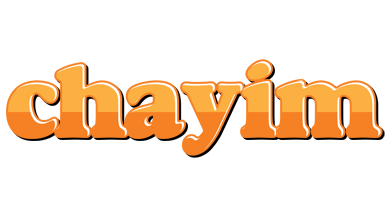 Chayim orange logo