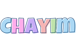 Chayim pastel logo